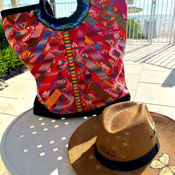 Beautiful beach bag - insulated and imported - Picture 3 of 15